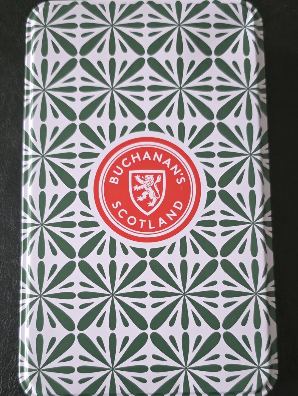 BUCHANAN’S SCOTLAND Double Six Domino Set/Decorative Tin NEW Collectable Sealed